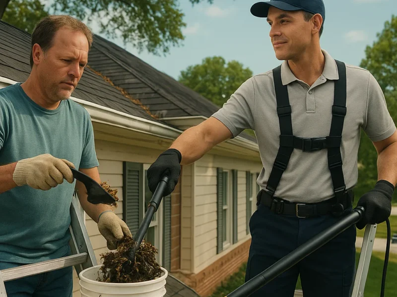DIY vs Pro: Gutter Cleaning Guide Greensboro