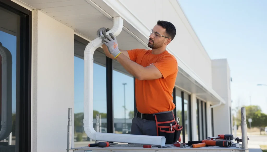 Greensboro Gutter Repair Experts downspout replacement services - Greensboro