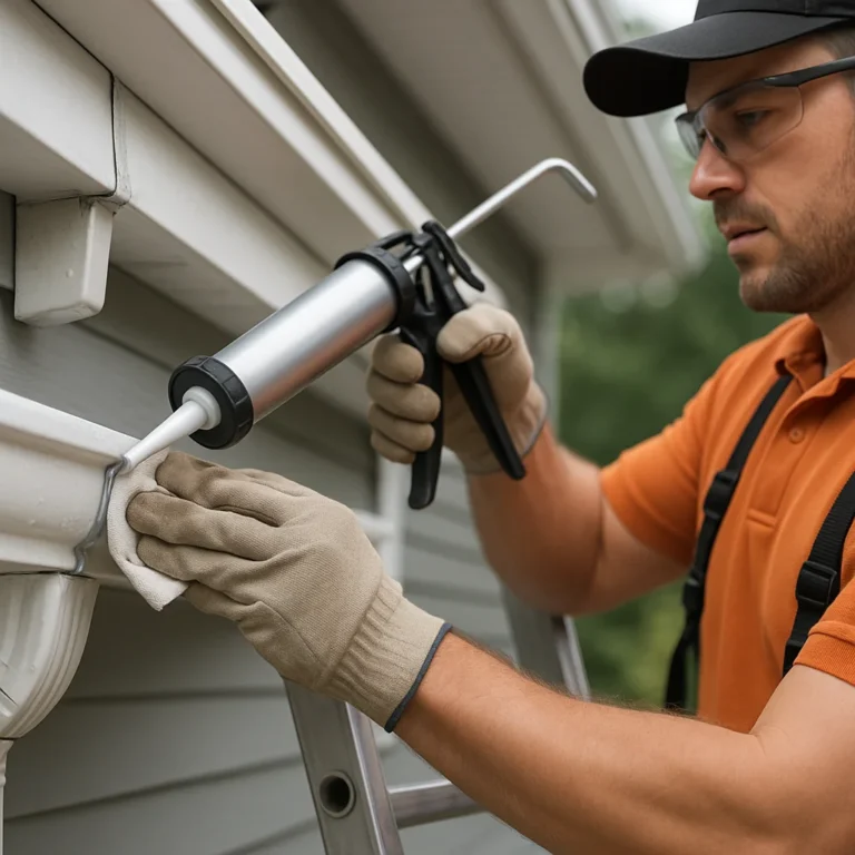 Gutter Leak Repair