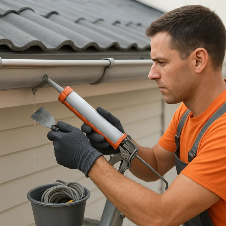 Leaking Gutter Repair